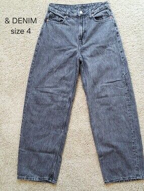 & DENIM Women's Gray